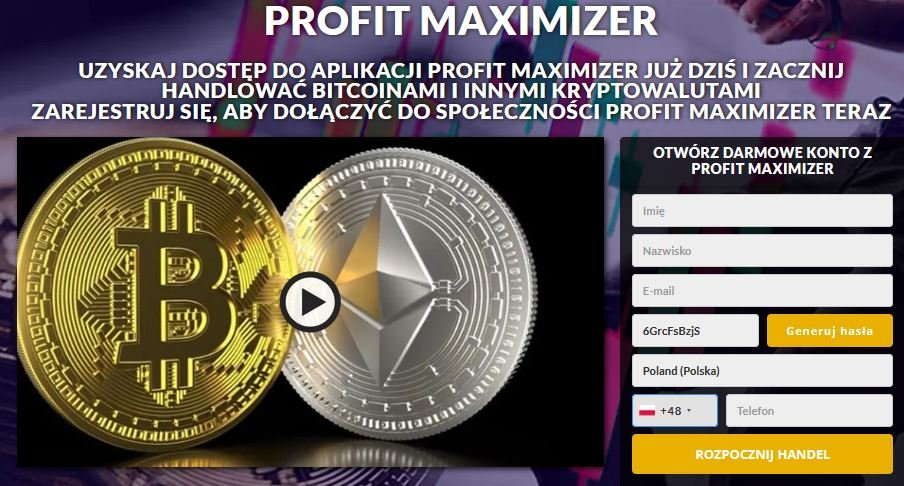 Profit Maximizer App